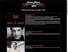 Tablet Screenshot of francislalanne.com